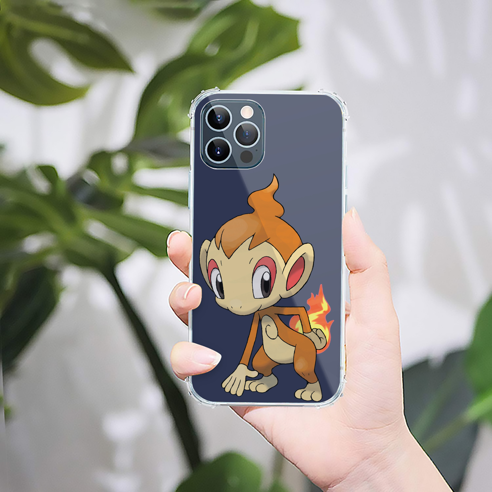 （画像用） ポケットモンスター Pokémon 【iPhone 12シリーズ対応】透明スマホケース（クリアソフトケース）